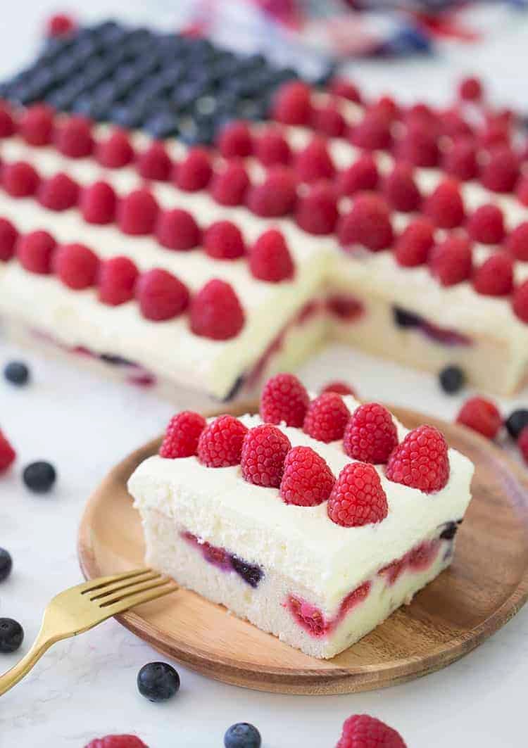 American Flag Cake - Preppy Kitchen