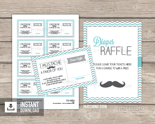 printable diaper raffle tickets pdf
