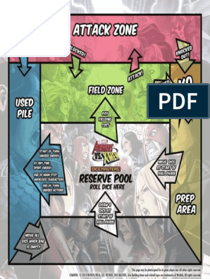 Marvel Dice Masters Playmat Square PDF | PDF