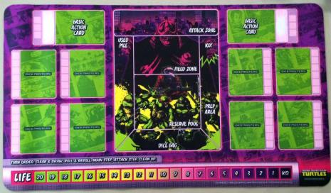 Review! TMNT Playmat and Dice Building Game Box | Dice Dice Kitty