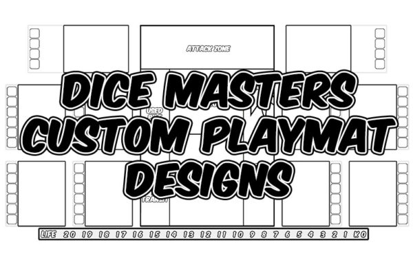 printable dice masters playmat