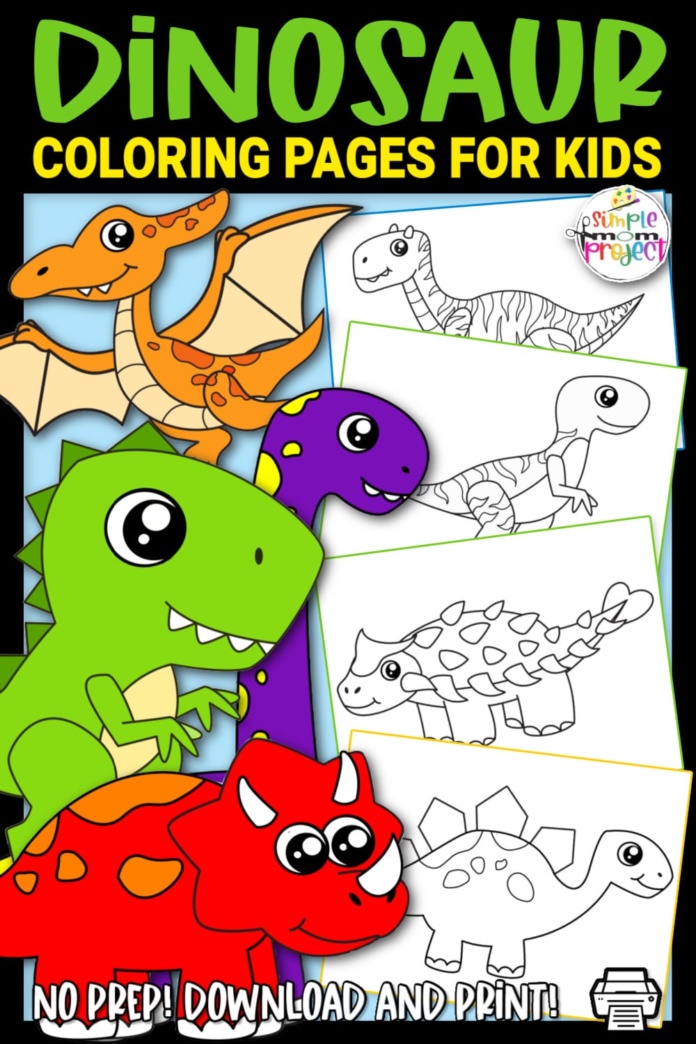 Printable Dinosaur Templates - Simple Mom Project