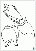 printable dinosaur train coloring pages