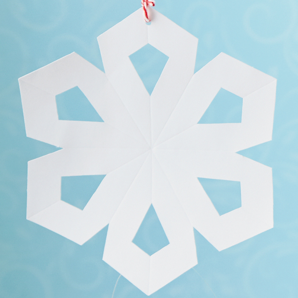 printable directions for making paper snowflakes