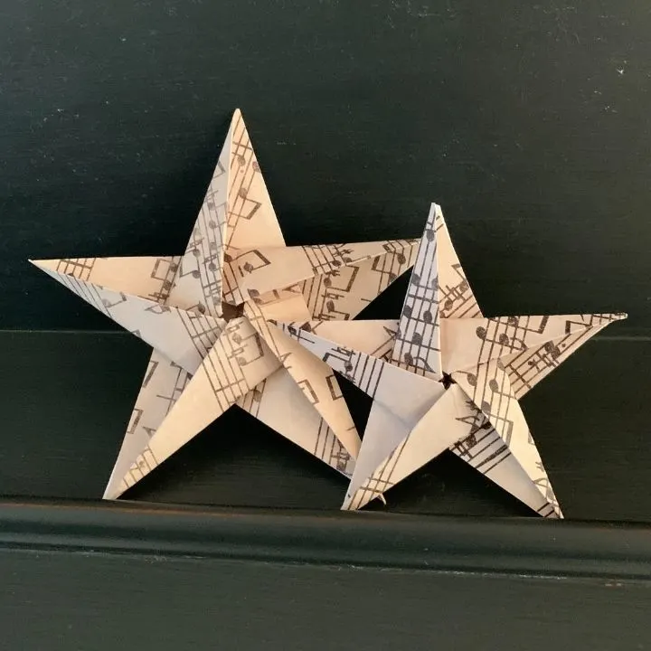 printable directions for origami stars