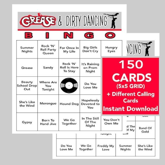 printable dirty bingo cards