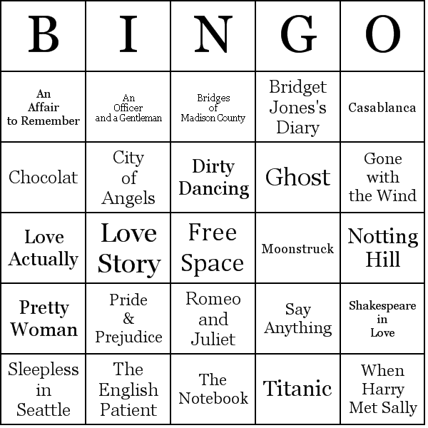 printable dirty bingo cards