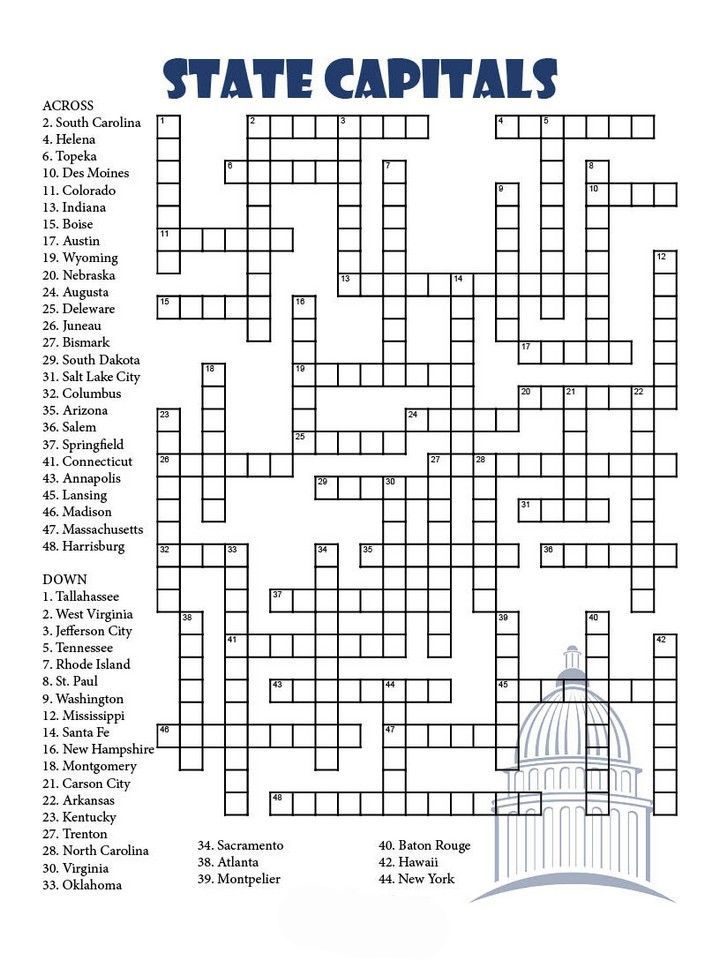 printable dirty crossword puzzles