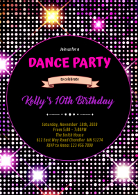 156K+ Free Templates for 70s disco party invitations | PosterMyWall