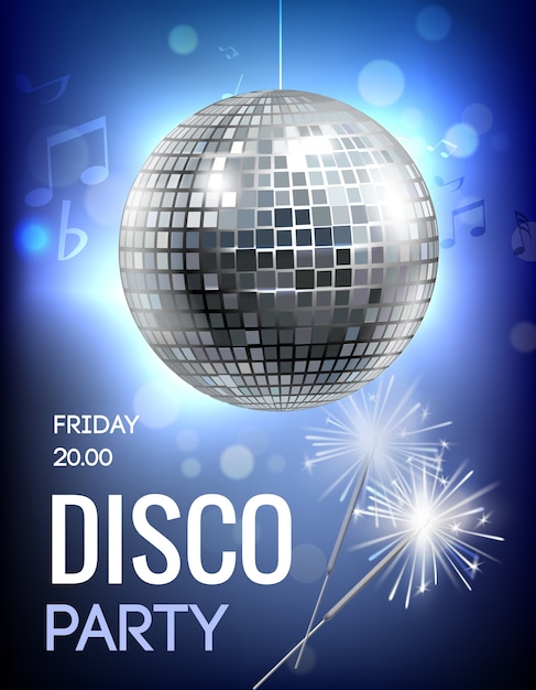 Disco Party Invitation Images - Free Download on Freepik