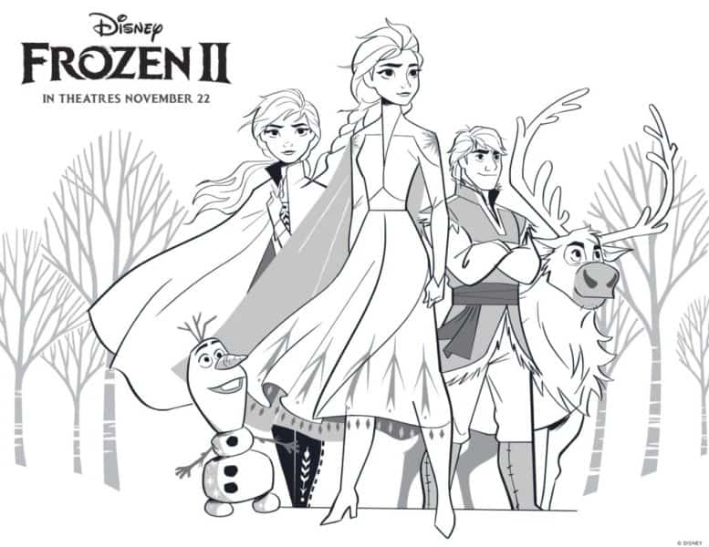 printable disney coloring pages frozen