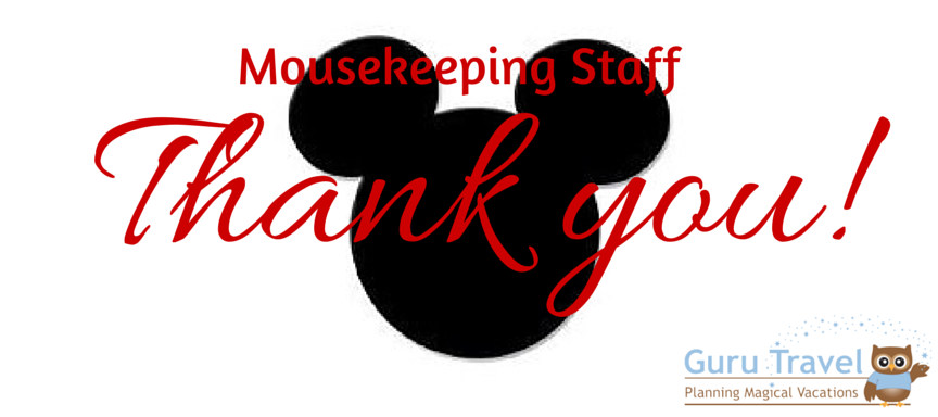 Disney To Do List: Mousekeeping Envelopes - Guru Travel