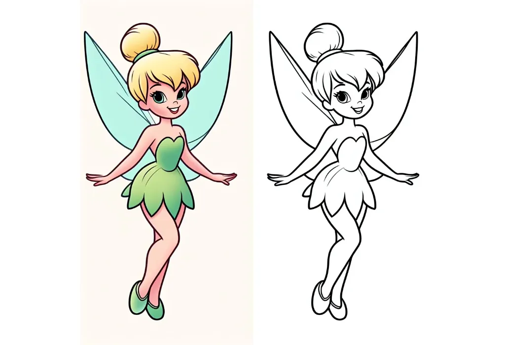 printable disney fairies coloring pages