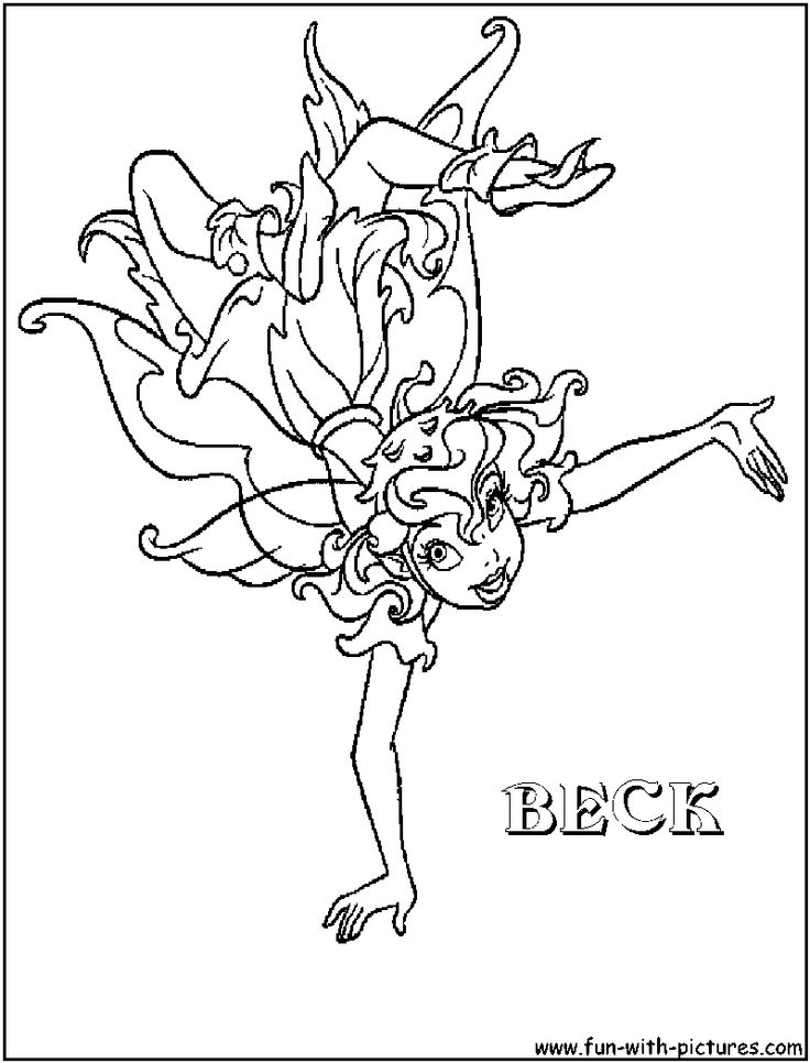 printable disney fairies coloring pages