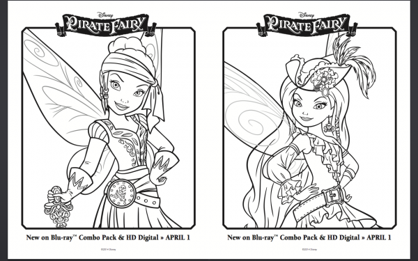 printable disney fairies coloring pages