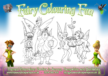 Disney Fairies and Tinkerbell Downloads - Childrens Entertainer ...