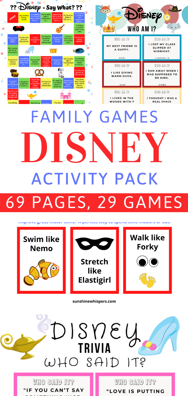 Free Disney Jungle Book Printable Games - Mama Likes This