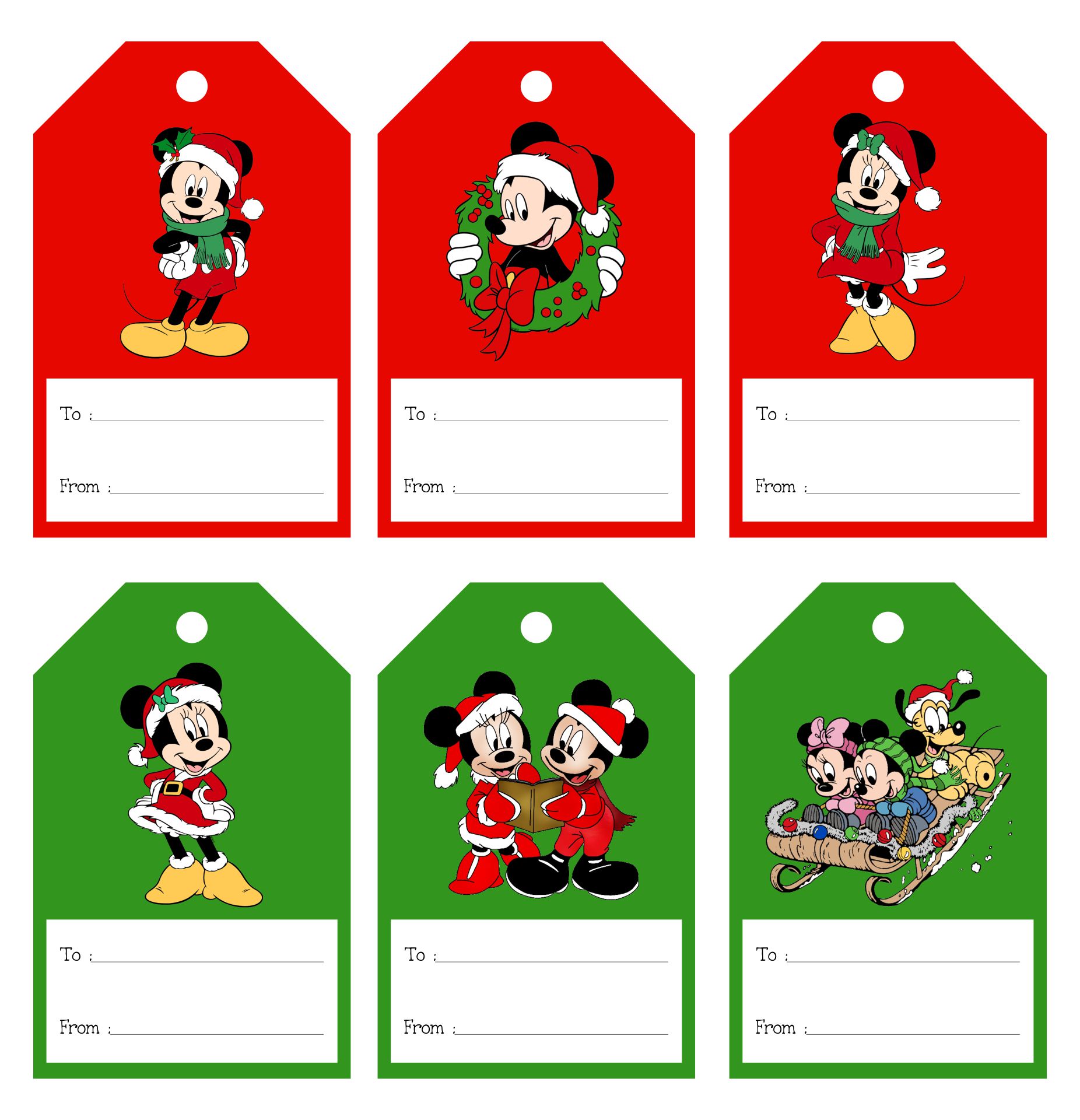 Free Printable Disney Christmas Gift Tags - Worksheets Library free-printable-disney-christmas-gift-tags-worksheets-library