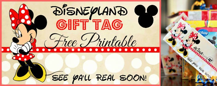 Alinas Disneyland Birthday: Celebrating at School + Free Gift Tag ...