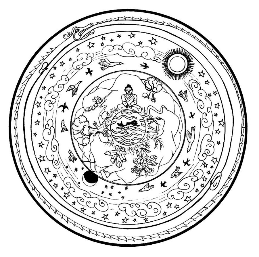 printable disney mandalas