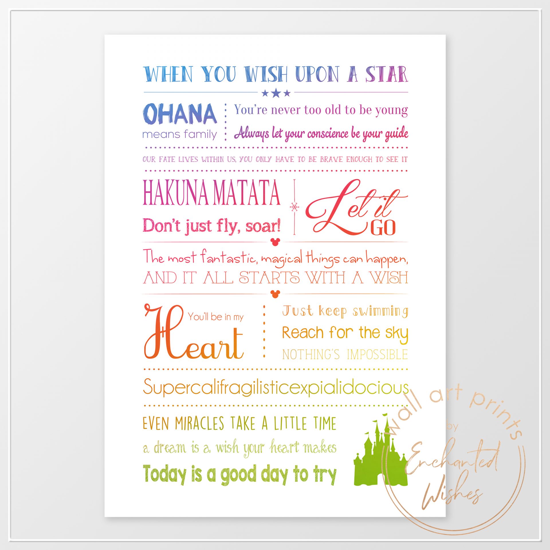 printable disney posters