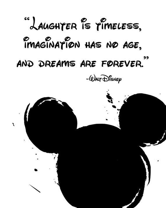 Disney Quote Poster, Digital Download, Childrens Decor, Printable ...