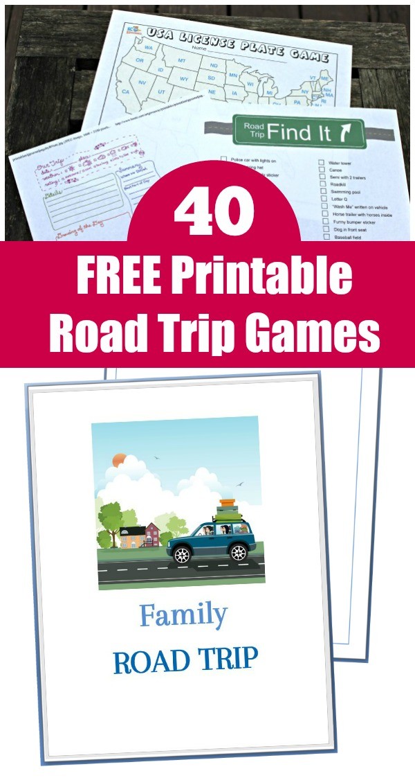 printable disney road trip games