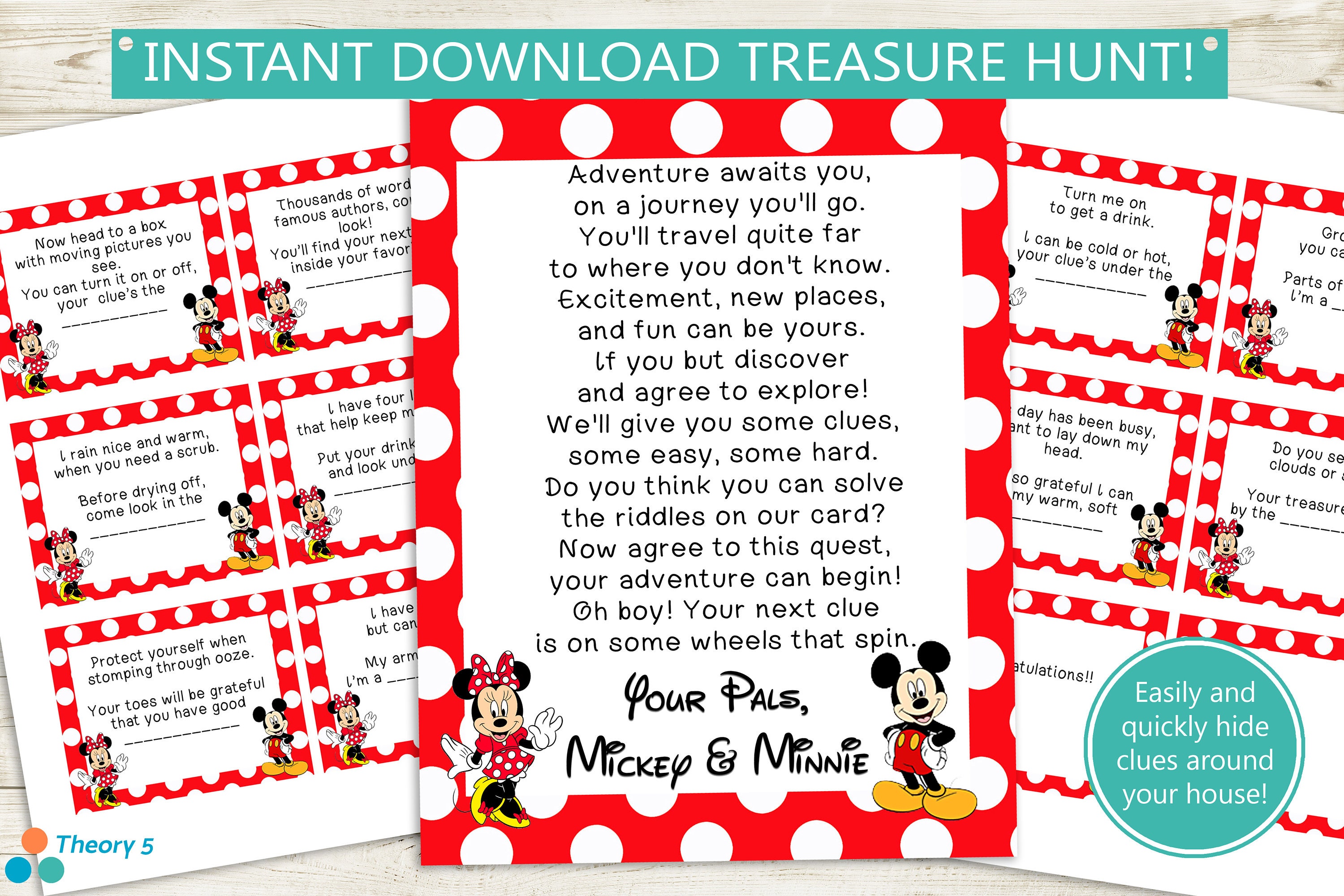 printable disney scavenger hunt