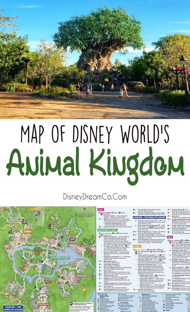 printable disney world animal kingdom map