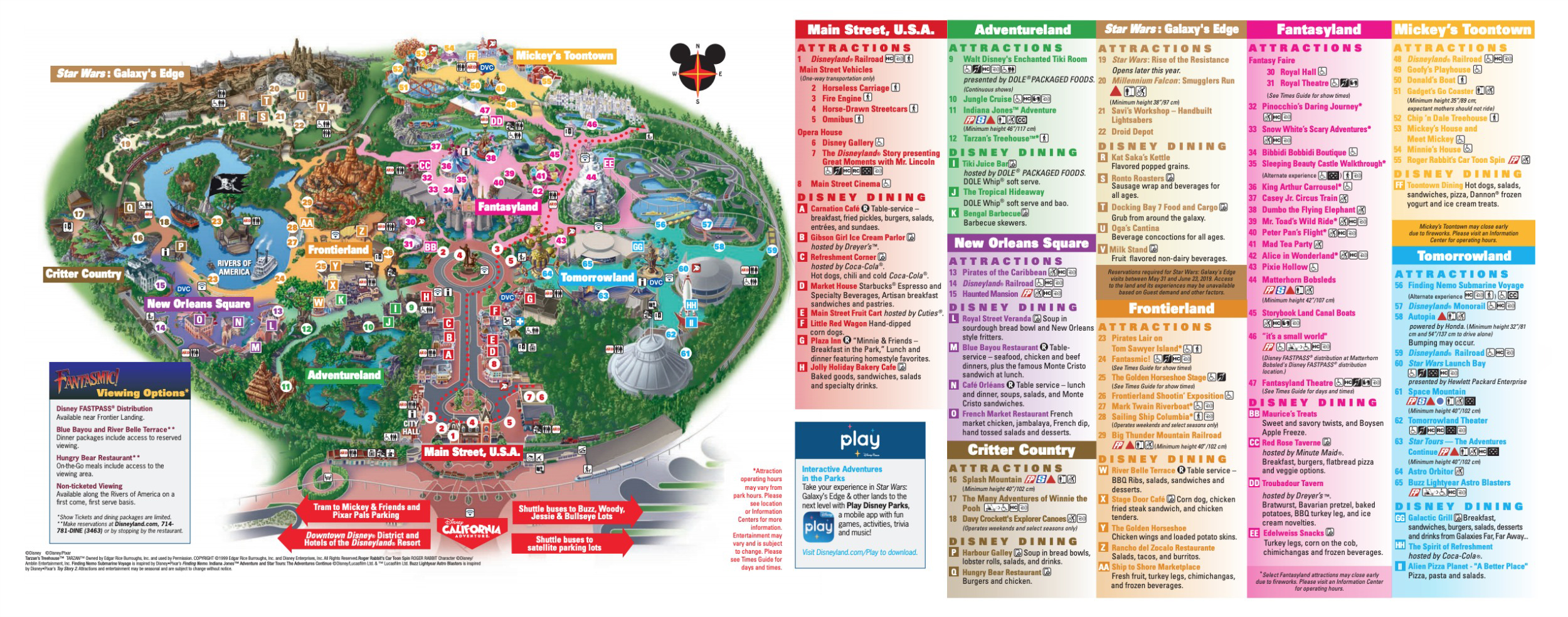 Maps &  Guides - Disney Squared