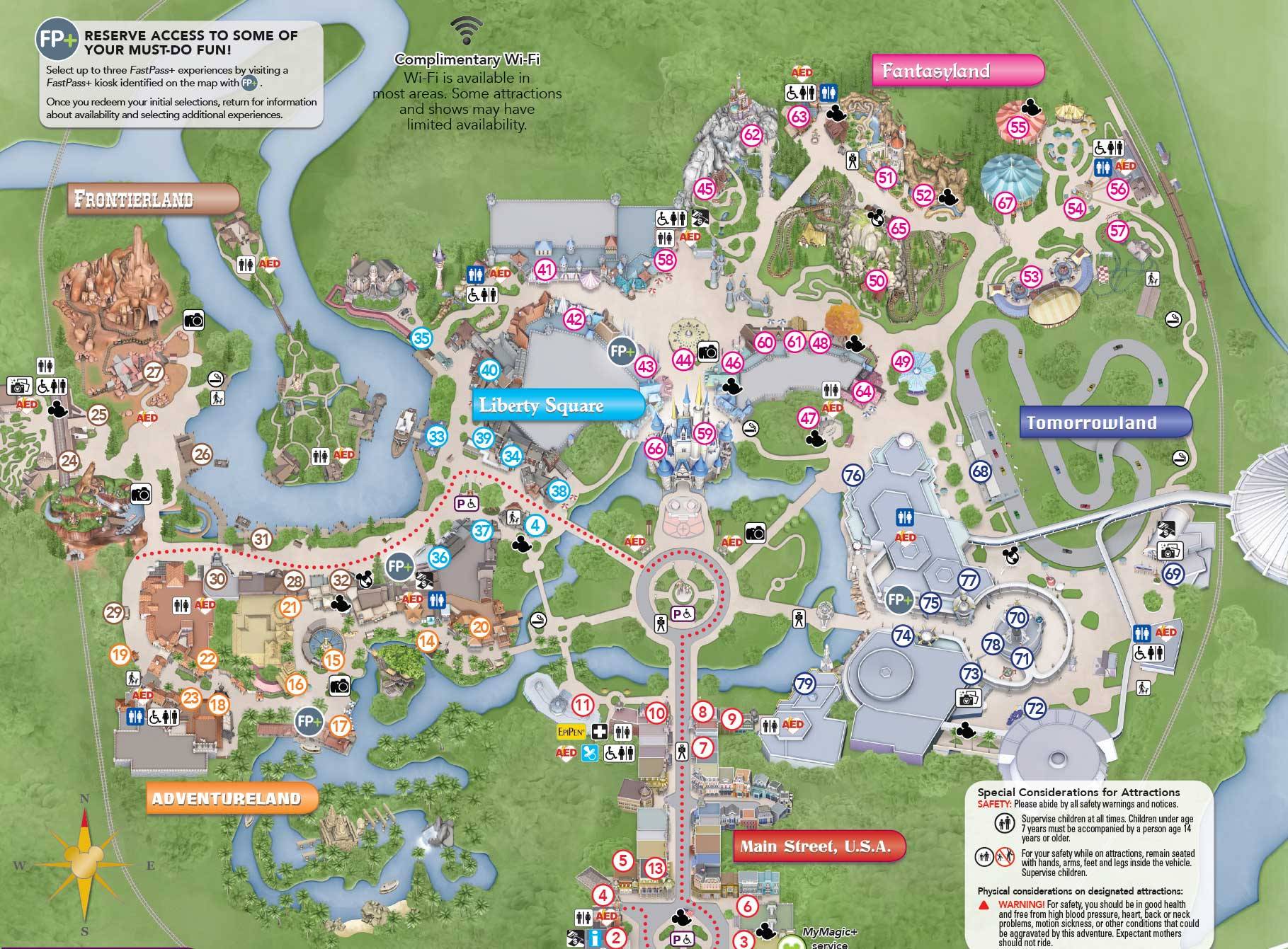 printable disney world resort maps