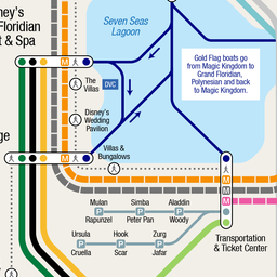 printable disney world road map