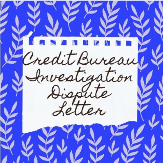 printable dispute letters