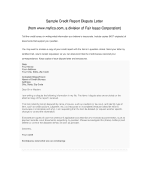609 Letter Template - Fill Online, Printable, Fillable, Blank ...