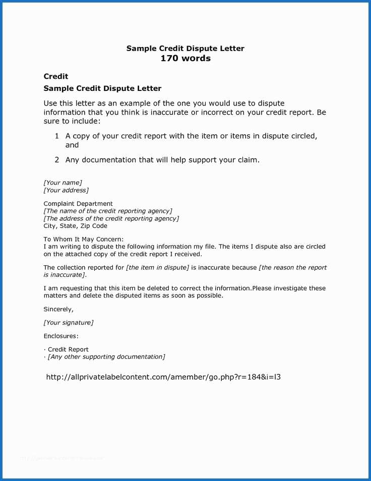 free section 609 credit dispute letter template Amazing Best 25 ...