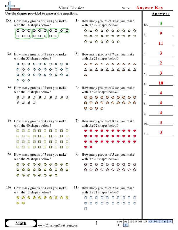 printable division worksheet no remainders