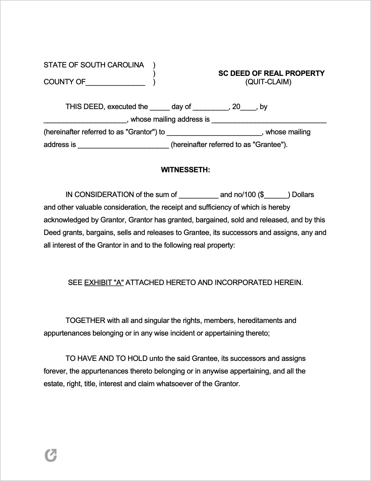 printable divorce forms south carolina