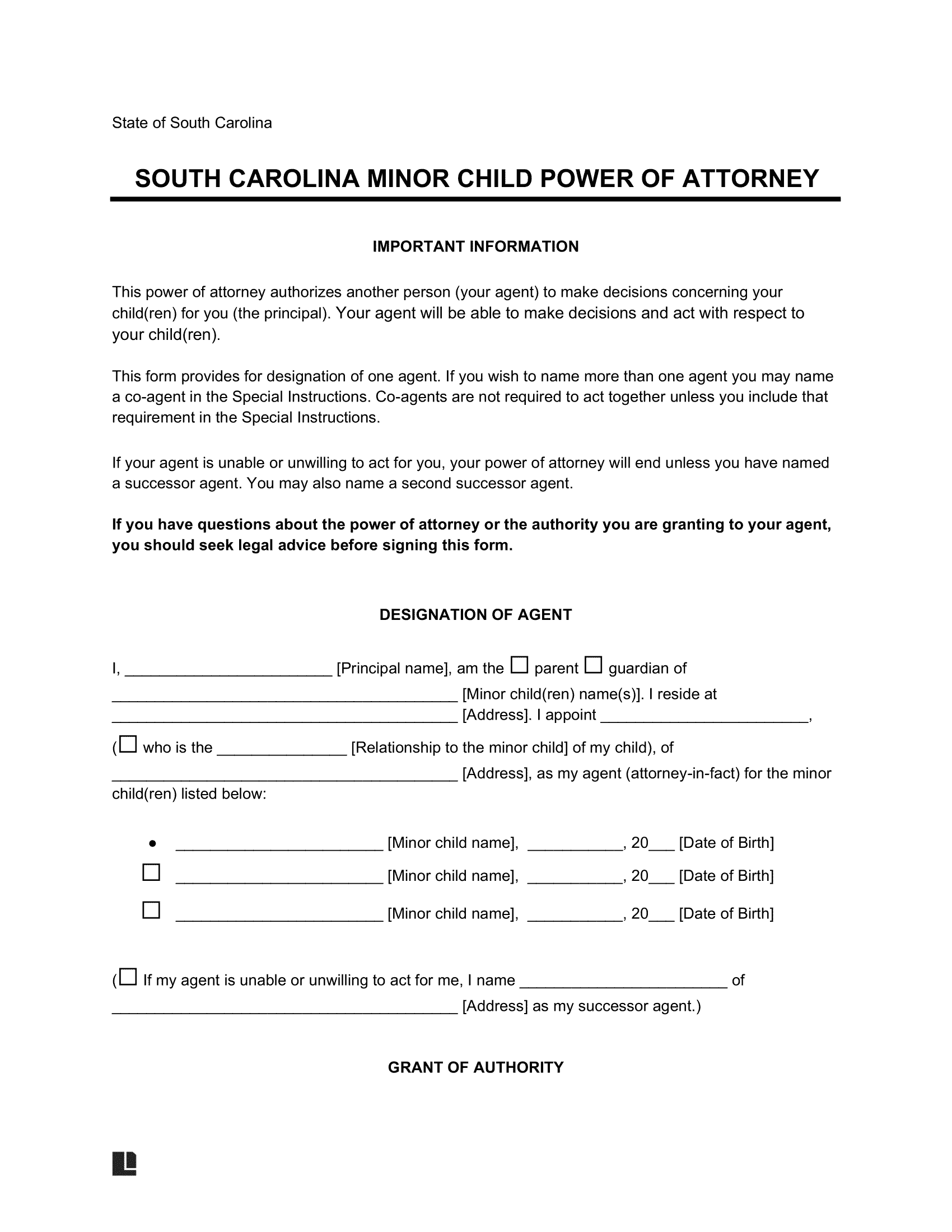 printable divorce forms south carolina