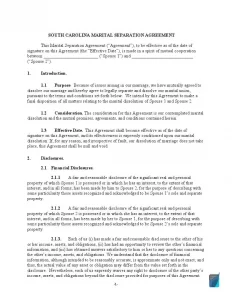 printable divorce forms south carolina