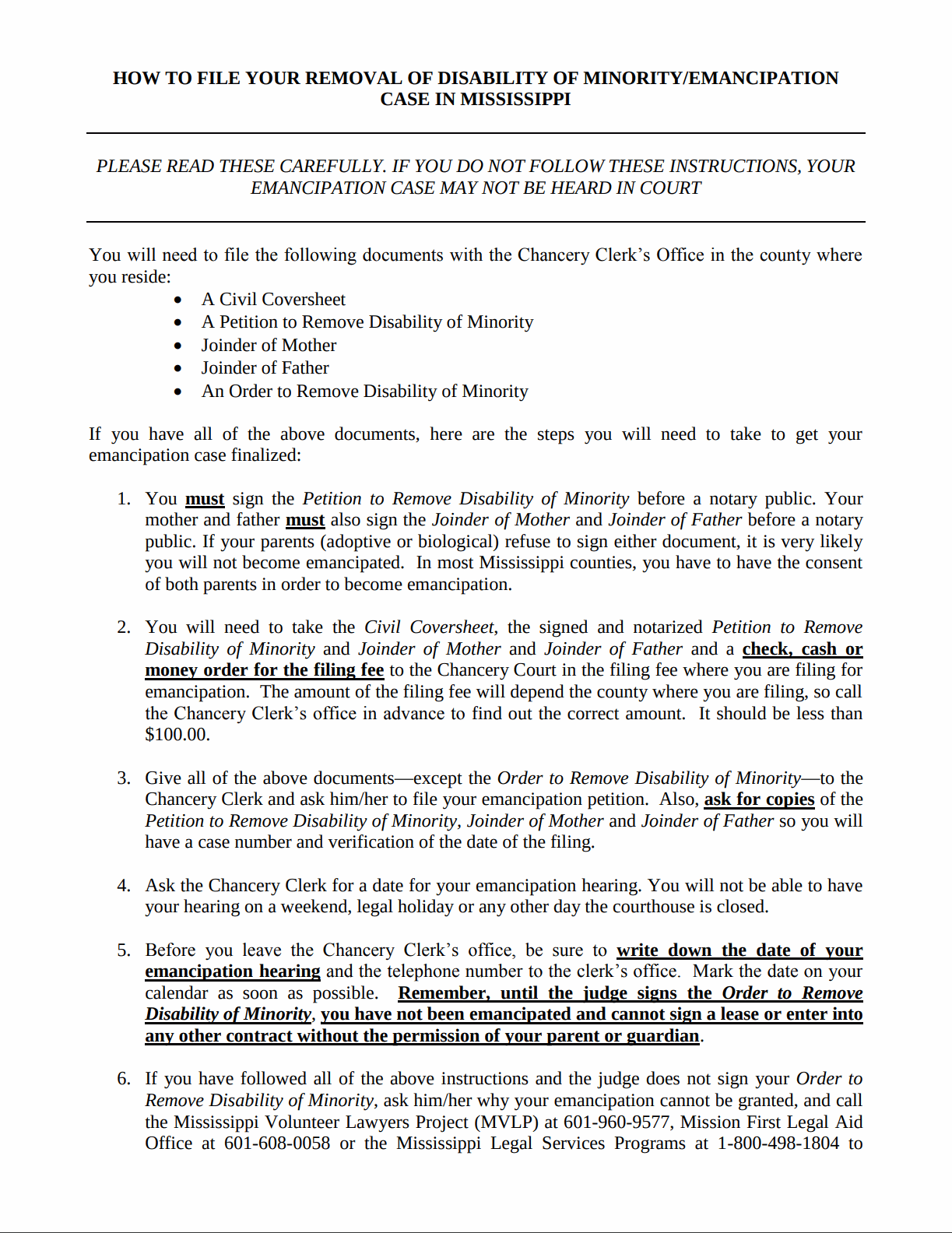 Family and Children Law | MSATJC