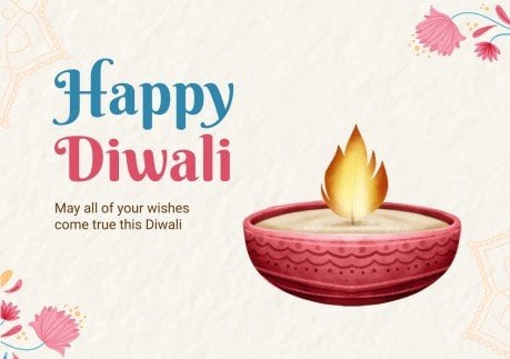 printable diwali cards