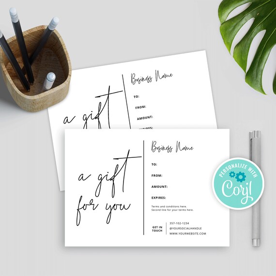 printable diy gift vouchers