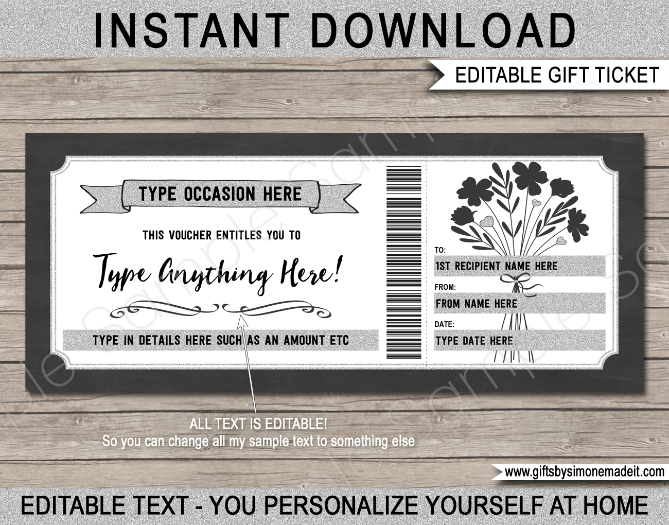 printable do it yourself gift certificates