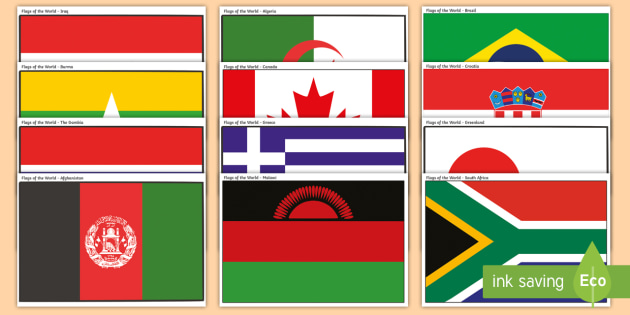 printable document flags