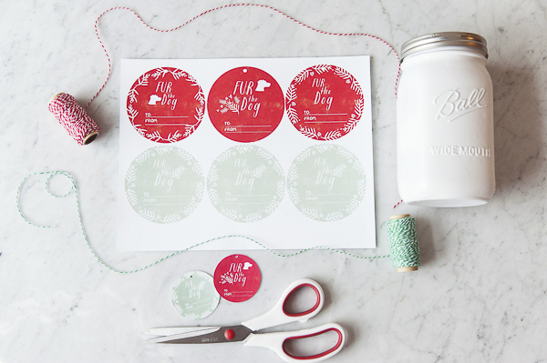 printable dog gift tags