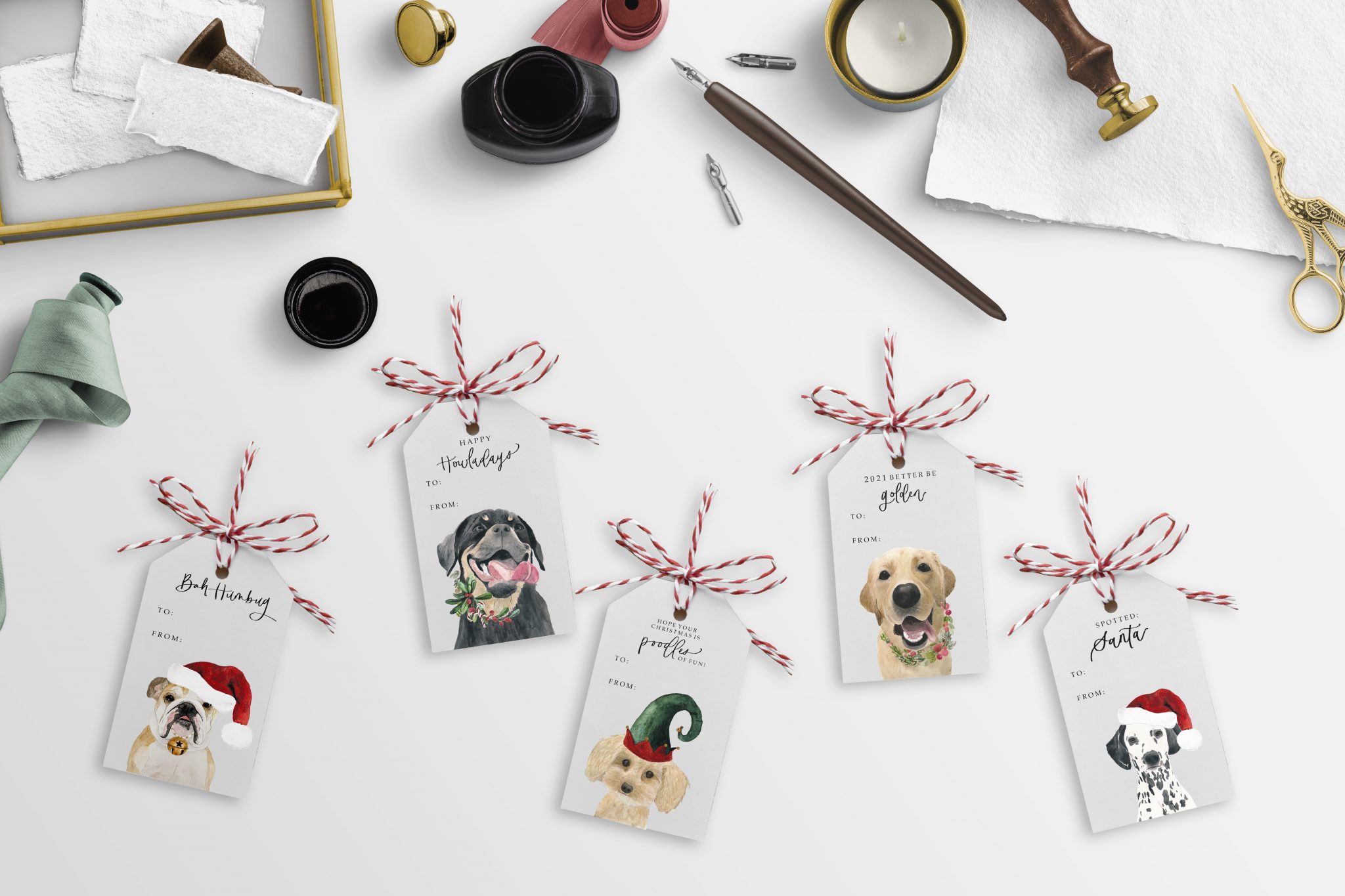 Printable Koly &  Fe Gift Tags
