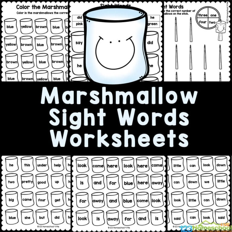 FREE Sight Words Activities for Kids
