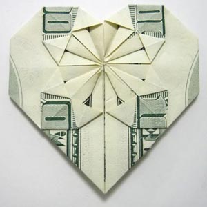 printable dollar bill origami instructions