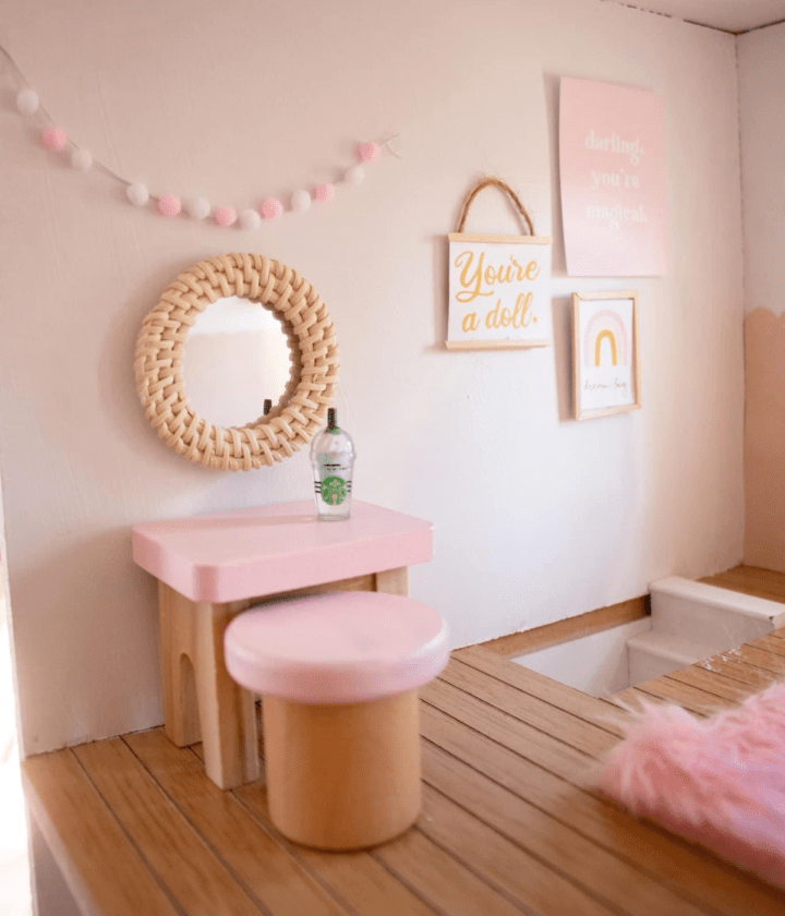 How to build a DIY Dollhouse | Vermont Farmhouse Jr. - our little ...
