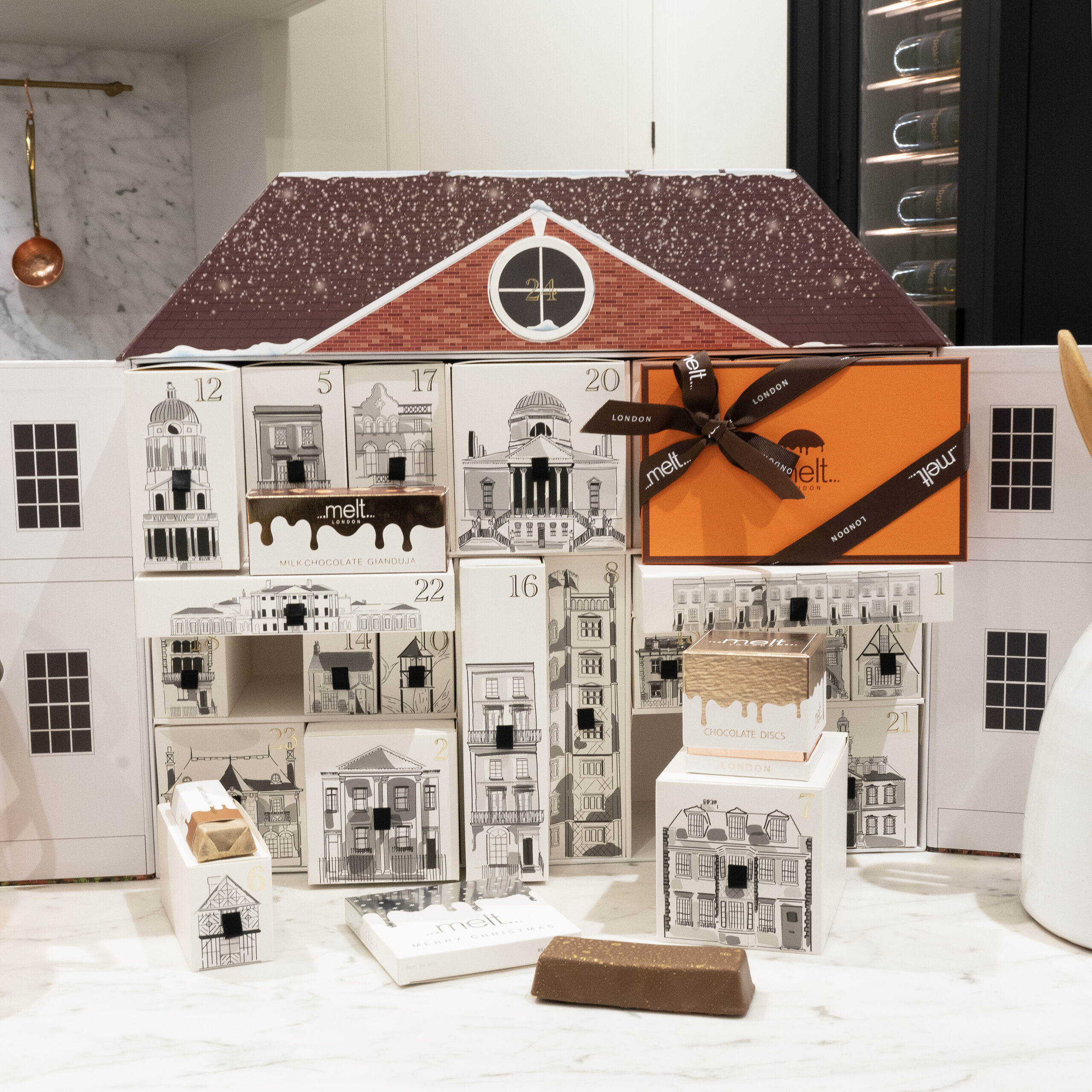 Giant Artisan Advent Calendar | Melt Chocolates, London